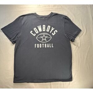 Dallas‎ Cowboys "Cowboys Football" Graphic Blue T-Shirt Men's 2XL